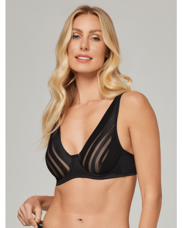 SUTIÃ MEIA TAÇA SEM BJ EM TULE