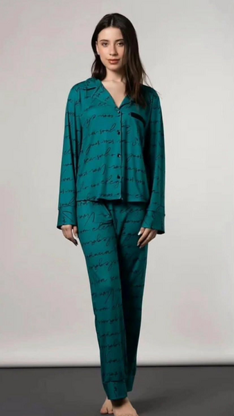 CONJUNTO EMMA CAMISA LONGA E CALÇA M